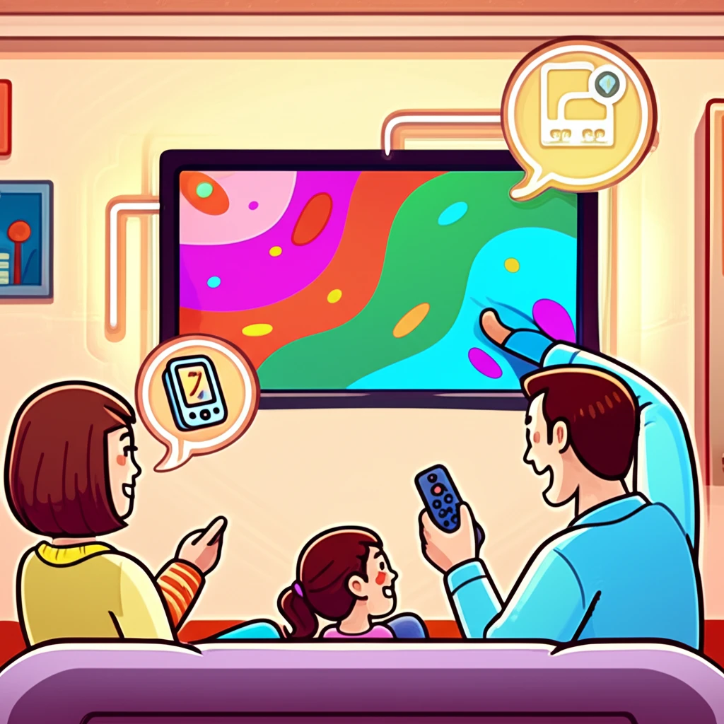 스마트 TV 쿠팡플레이 설치 화면