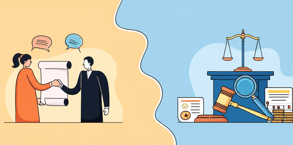 퇴직연금 분할 절차 안내 이미지