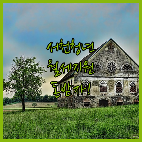 서천군 청년 월세 지원 자격 요건과 자주 묻는 질문 정리