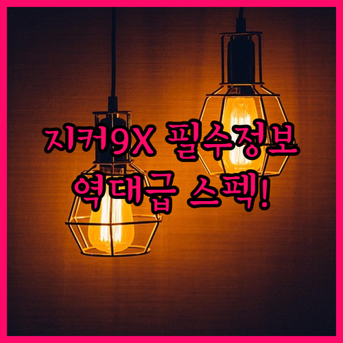 지커 9X 상세 정보 안내 | 출시 시기 가격 주행 거리 충전 속도